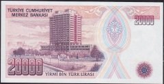 7.Emisyon 1.Tertip 20000 Lira C56 400553 Çil
