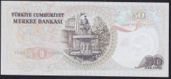 6.EMİSYON 1.TERTİP 50 LİRA H45 804861 ÇİLALTI   (ORTADA KAT YOKTUR)