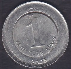 2005 YILI 1 YTL  (SAHTE)