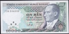 7.EMİSYON 4.TERTİP 10000 LİRA I26 534339 ÇİL