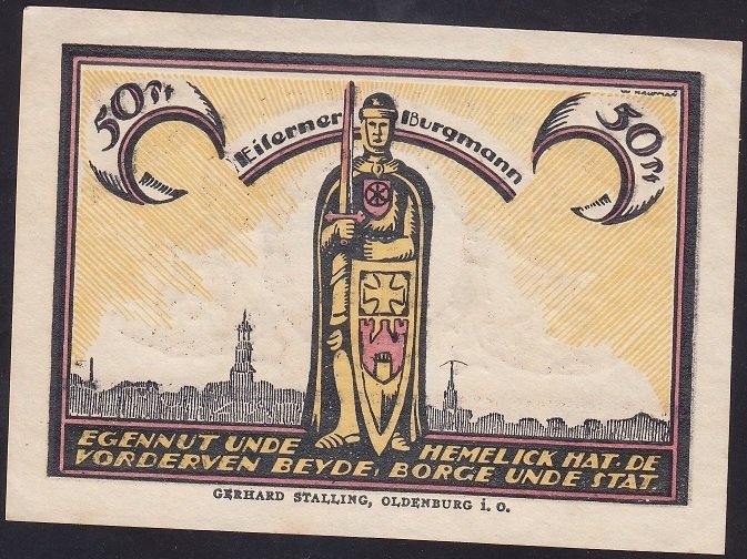 ALMANYA 50 PFENNİNG 1921 ÇİL