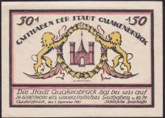 ALMANYA 50 PFENNİNG 1921 ÇİL