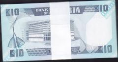 Zambia 10 Kwacha 1980 Deste (100 Adet) Çil