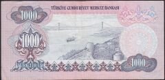 6.Emisyon 2.Tertip 1000 Lira D87 672349 Çok Temiz