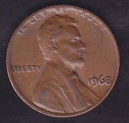 Amerika 1 Cent 1968