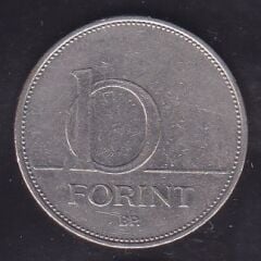 Macaristan 10 Forint 2005
