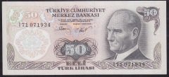 6.EMİSYON 2.TERTİP 50 LİRA I71 071934 ÇİLALTI ÇİL