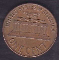 AMERİKA 1 CENT 1962D