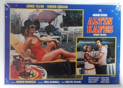 Altın Kafes - Gönül Yazar - Serdar Gökhan - Lobi Kartı 2 Haliyle