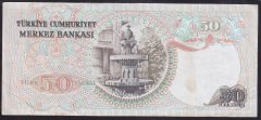 6.EMİSYON 2.TERTİP 50 LİRA I69 643389 ÇOK TEMİZ +