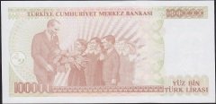 7.Emisyon 3.Tertip 100000 Lira J48 094531 Çil
