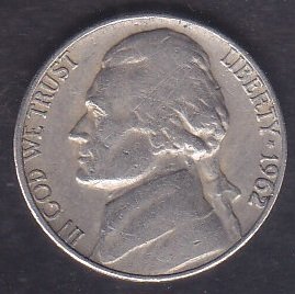 AMERİKA 5 CENT 1962