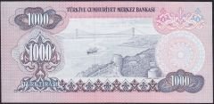 6.Emisyon 3.Tertip 1000 Lira F63 146898 Ççt Çilaltı