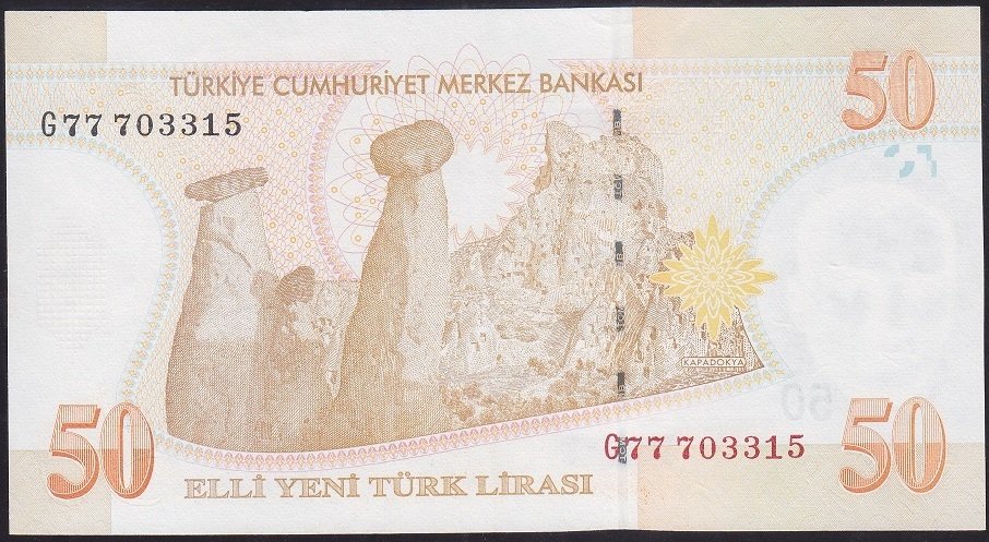 8.EMİSYON 50 YTL G77 703315 ÇİLALTI
