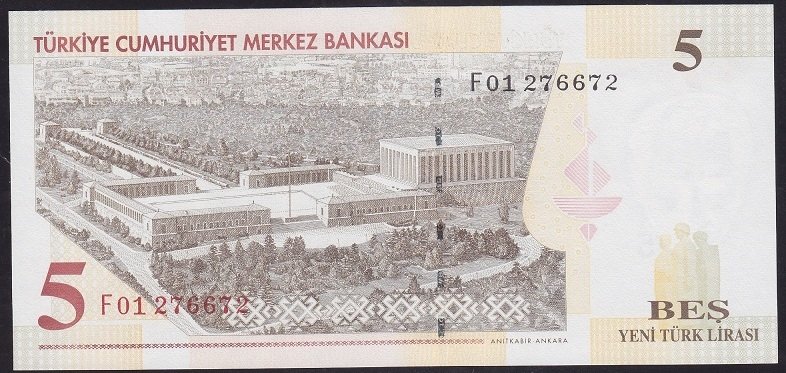 8.EMİSYON 5 YTL F01 27 66 72 ÇİL BLOK RADAR