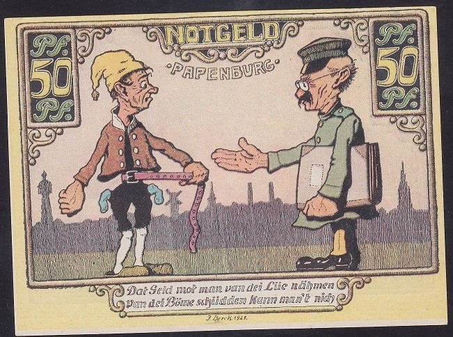 ALMANYA 50 PFENNİNG 1921 ÇİL