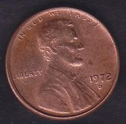 Amerika 1 Cent 1972 D
