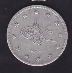 1327/1 Reşat 2 Kuruş Gümüş
