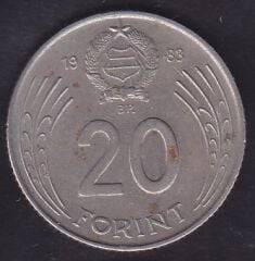 Macaristan 20 Forint 1983