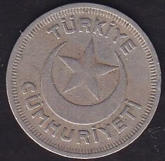 1936 Yılı 1 Kuruş