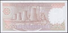 7.Emisyon 4.Tertip 5000 Lira I30 186127 Çil