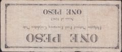 Filipinler 1 Piso 1942 Temiz Arka yüz ters yönde basılmış ilginç bir para