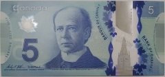 Kanada 5 Dolar 2013 ( 2021 ) Çil Polymer Pick 106d