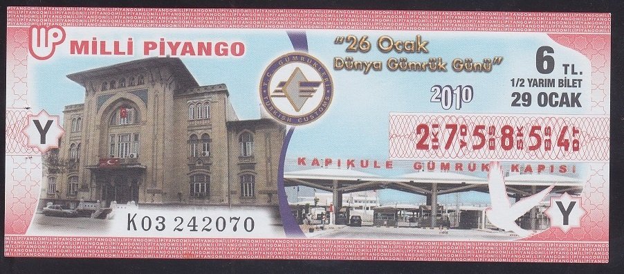 2010 29 OCAK YARIM BİLET
