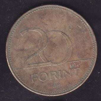 Macaristan 20 Forint 1994 Haliyle
