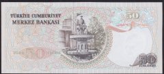 6.EMİSYON 1.TERTİP 50 LİRA G87 399977 ÇİLALTI ÇİL