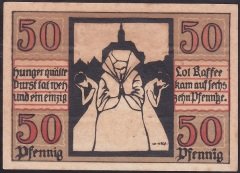 ALMANYA 50 PFENNİNG 1920 ÇİLALTI ÇİL
