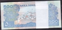 Somaliland 500 Şiling 2016 Deste (100 Adet) Çil