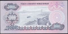 6.Emisyon 2.Tertip 1000 Lira D65 959909 Ççt Çilaltı