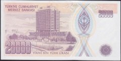7.EMİSYON 2.TERTİP 20000 LİRA G67 164530 ÇİL