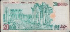 7.Emisyon 20 000 000 Lira A68 167714 Temiz