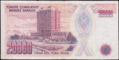 7.Emisyon 1.Tertip 20000 Lira C41 528231 Çok Temiz