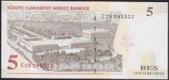 8.EMİSYON 5 YTL C29 29 55 22 ÇİL