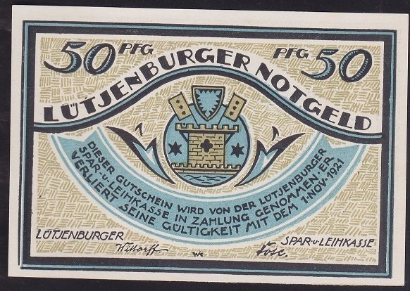 ALMANYA 50 PFENNİNG 1921 ÇİL