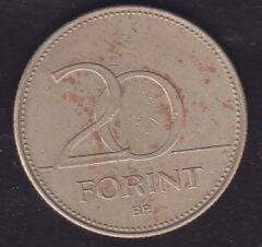 Macaristan 20 Forint 1995