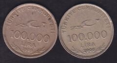1999-2000 Yılı 100000 Lira