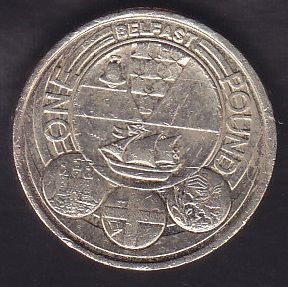 İngiltere 1 Pound 2010 Hatıra - Bölgesel Başkentler Serisi - Belfast