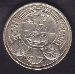 İngiltere 1 Pound 2010 Hatıra - Bölgesel Başkentler Serisi - Belfast