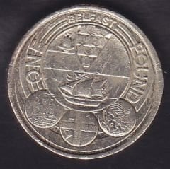 İngiltere 1 Pound 2010 Hatıra - Bölgesel Başkentler Serisi - Belfast