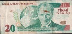 8.Emisyon 20 YTL I50 577769 Temiz