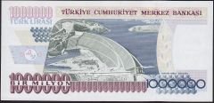 7.Emisyon 2.Tertip 1 000 000 Lira N38 685042 Çilaltı