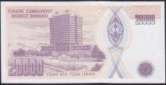 7.EMİSYON 2.TERTİP 20000 LİRA G66 929676 ÇİLALTI
