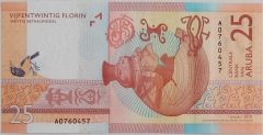 Aruba 25 Florin 2019 Çil