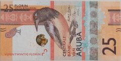 Aruba 25 Florin 2019 Çil