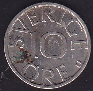 İsveç 10 Öre 1978