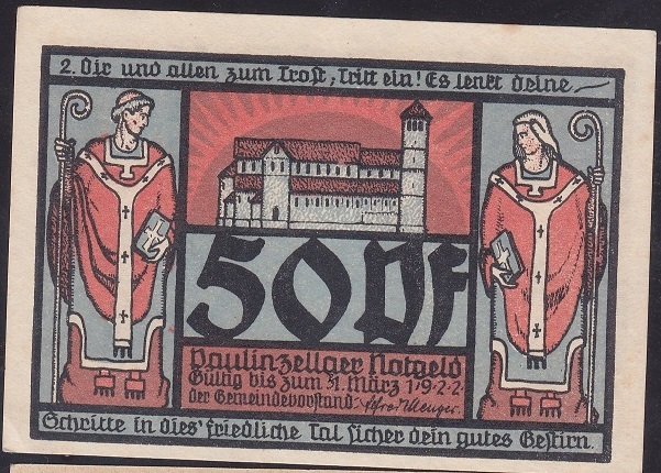 ALMANYA 50 PFENNİNG 1922 ÇİL